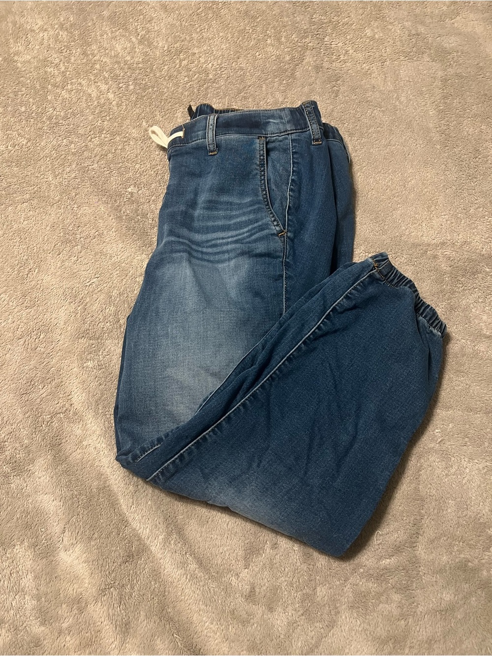 torrid dark blue denim waistband jeans